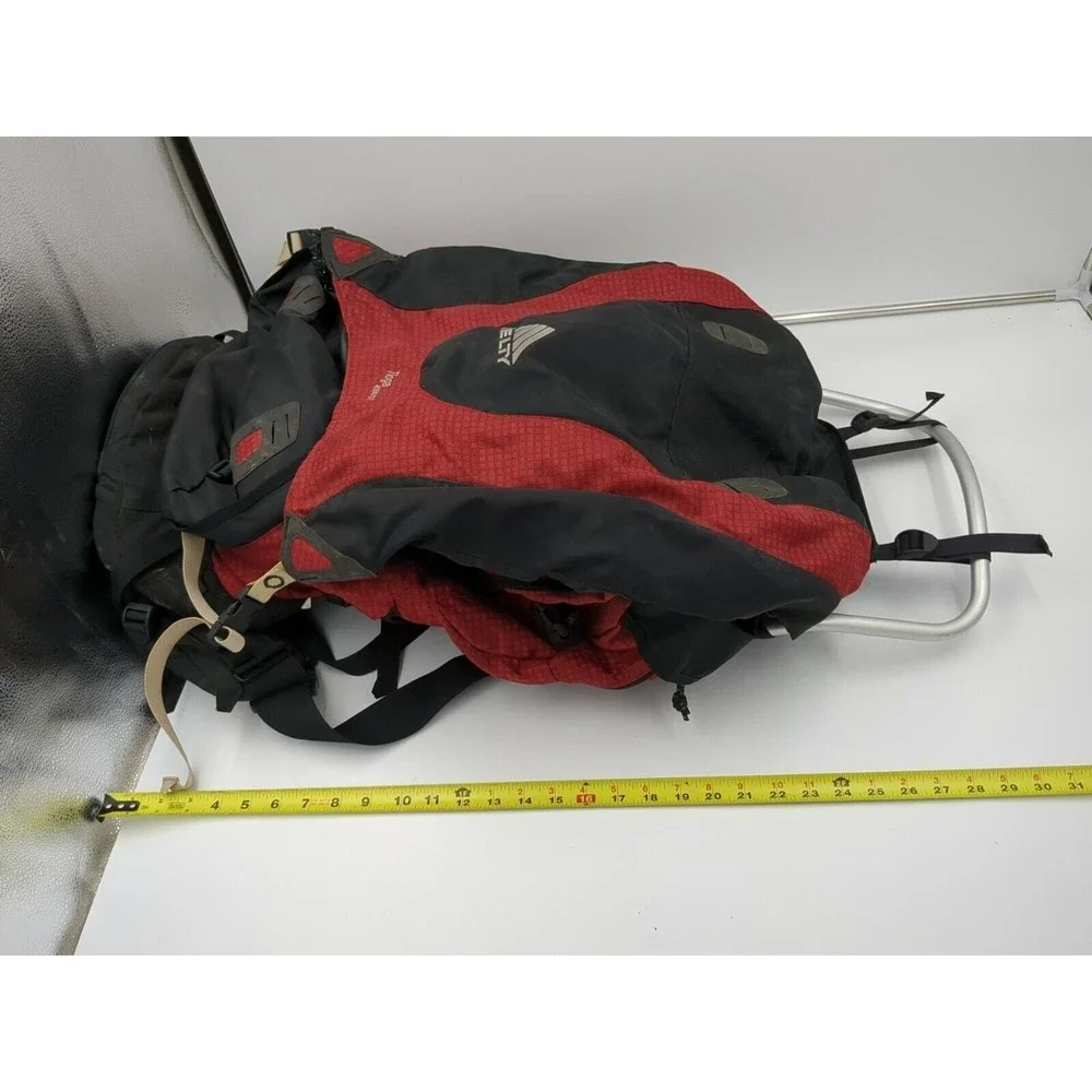 Kelty Tioga 4000 ST Classic‎ External Frame Hiking Backpack Size 2 Red Black VTG